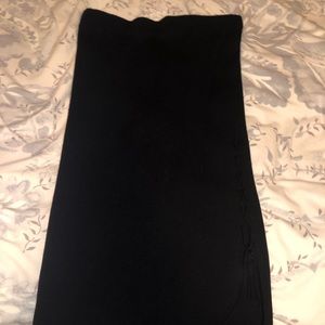 Forever 21 pencil skirt with slit on one side